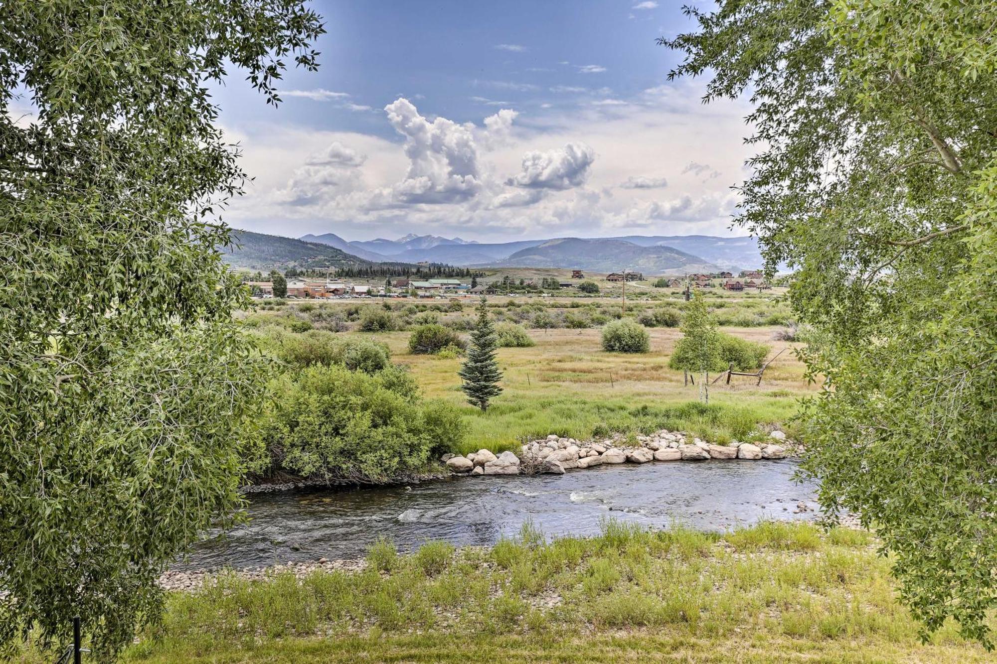 Riverfront Cabin About 4 Mi To Granby Ranch! Exterior foto